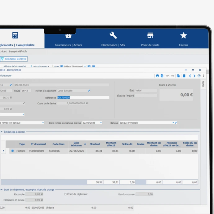Gestion comptable EBP