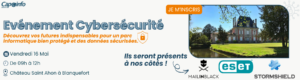 EVENT CYBERSECURITE 1605 